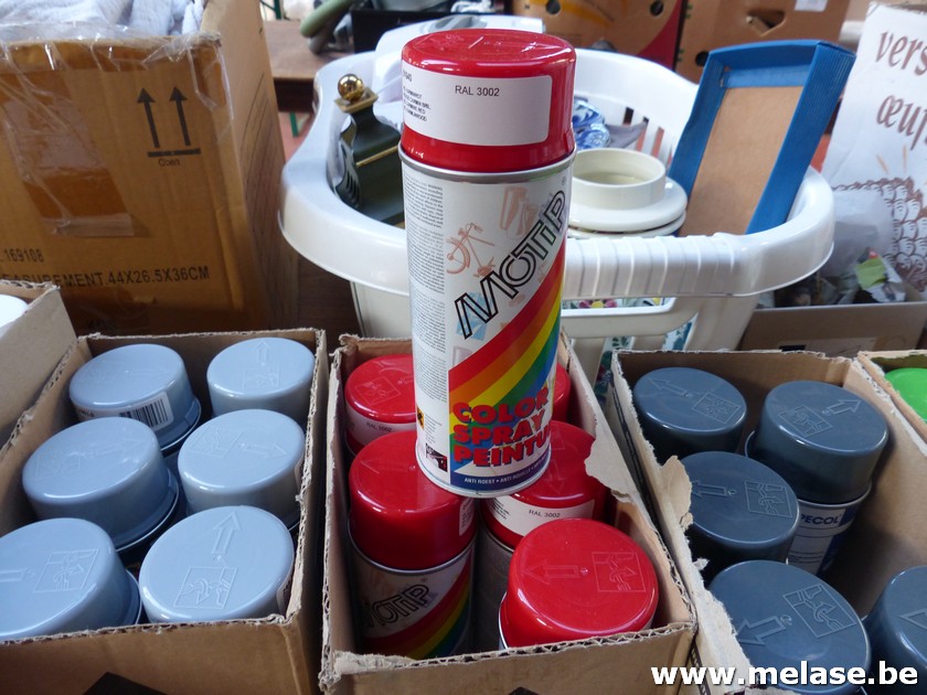 Colorspray "Motip karmijnrood - RAL3002"