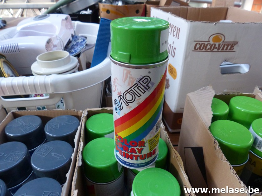 Colorspray "Motip - geel/groen - RAL6018"