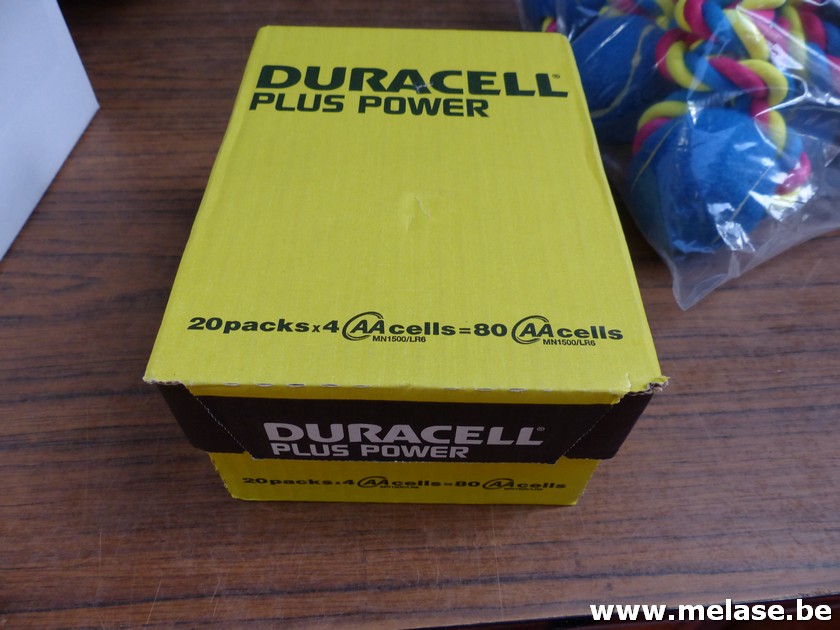 Batterijen "Duracell plus power"