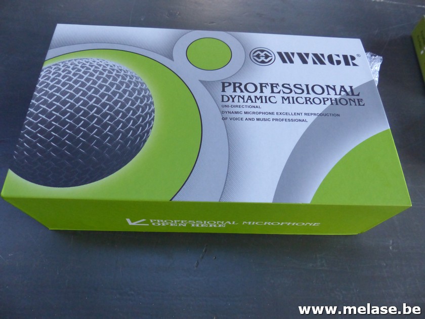 Prof. microfoon "WG-183 - grijs"