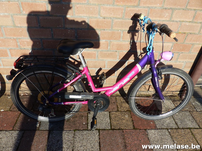 Meisjesfiets "paars"