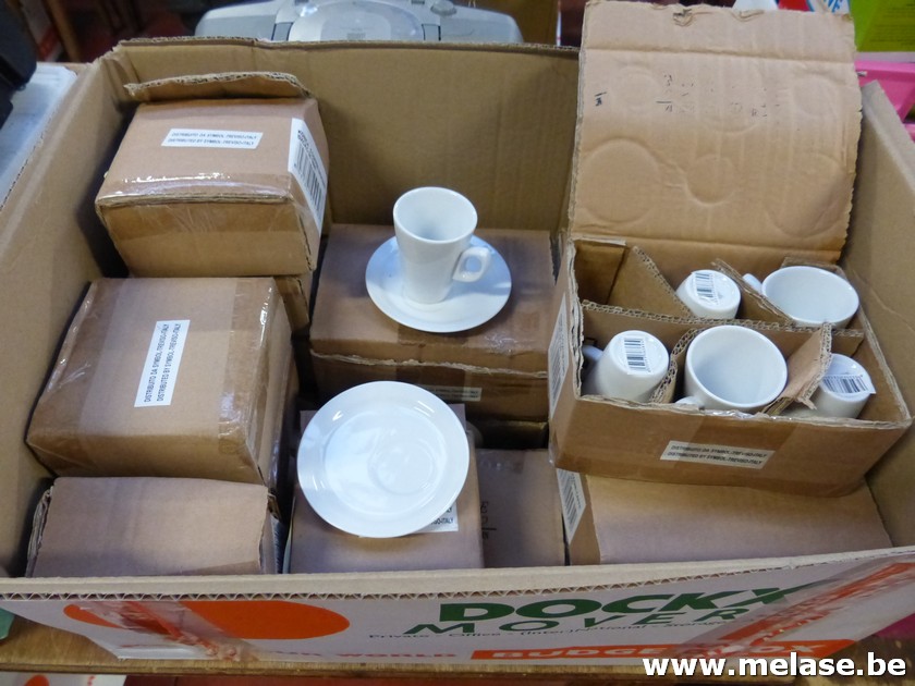 Espressotas + schotel