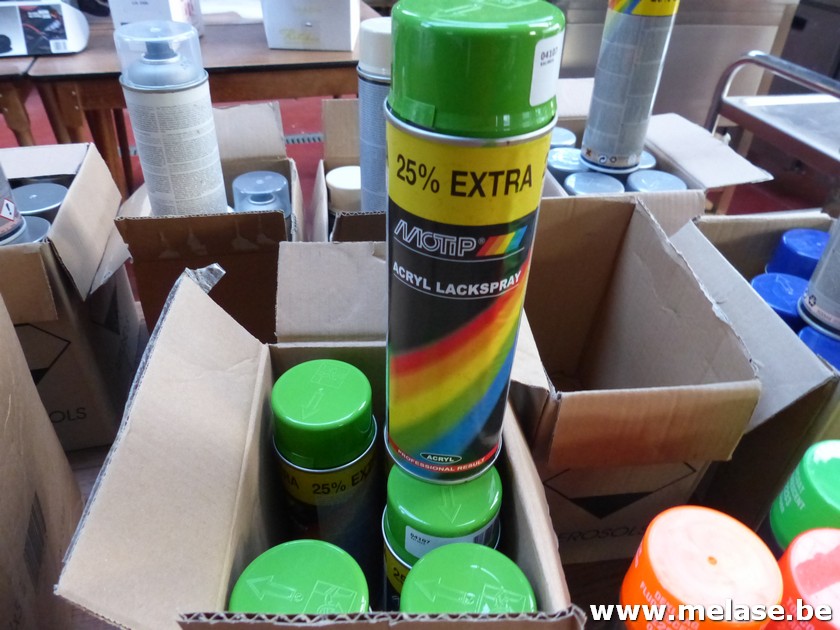 Acryl lakspray "Motip - groen"