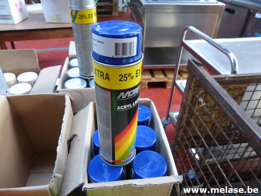 Acryl lakspray "Motip - blauw"