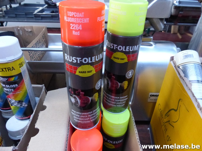 Rust Oleum "Fluo kleuren"