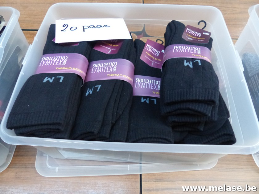 Thermo socks "zwart"
