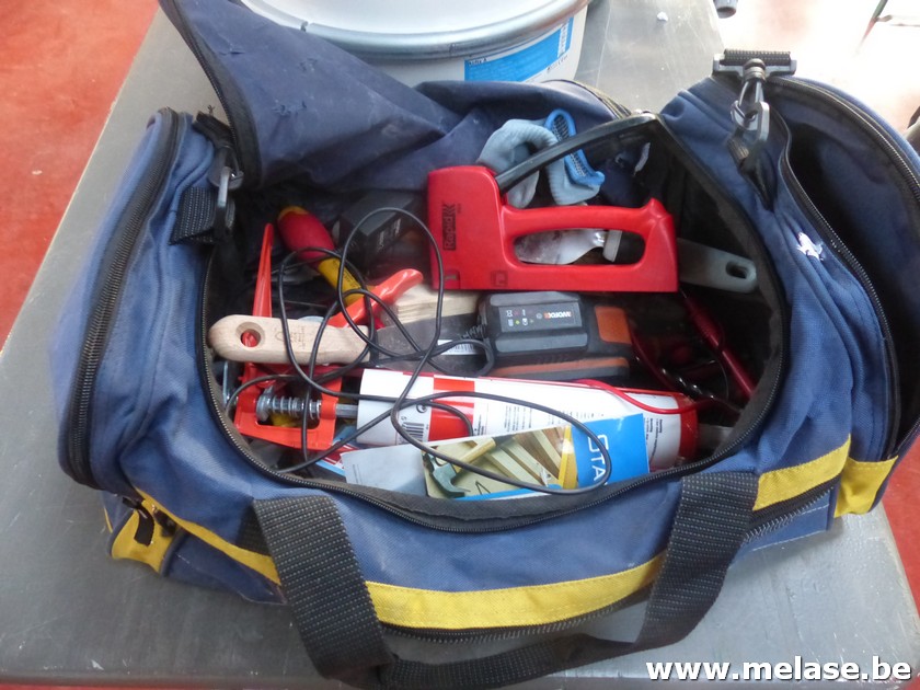 Tas met klein gereedschap