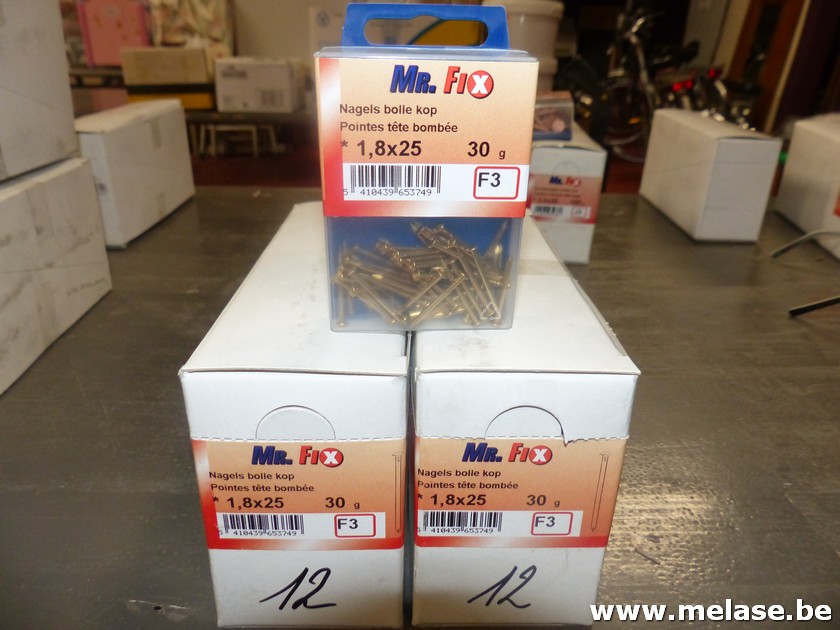 Nagels "bolle kop - 1,8x25"