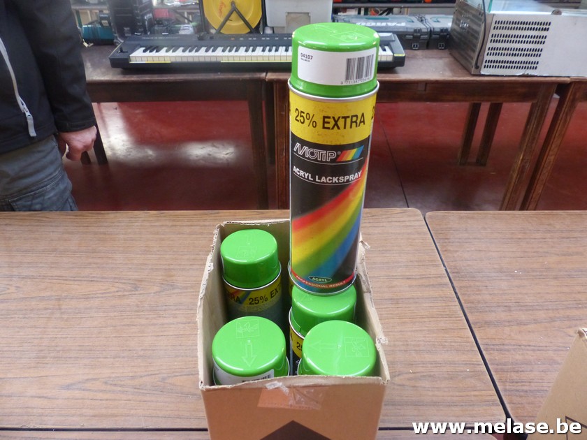 Acryl lackspray "Motip - groen"