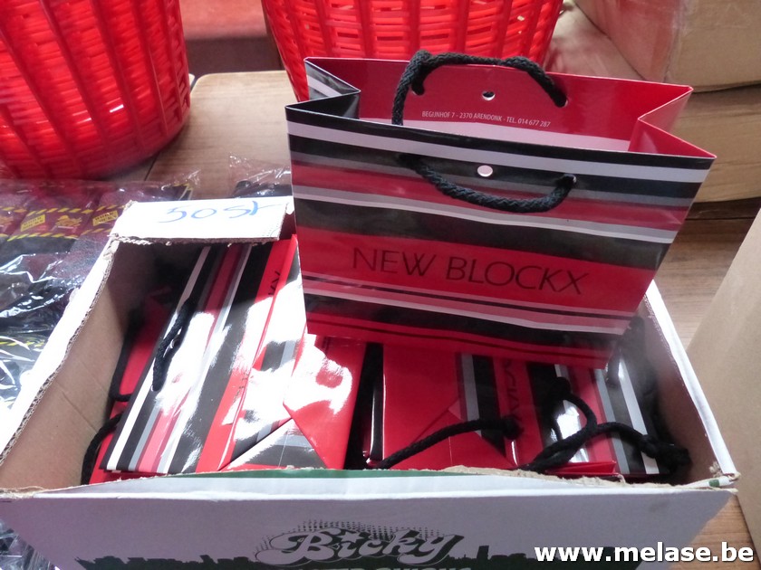 Plastieken zakjes "New Blockx"