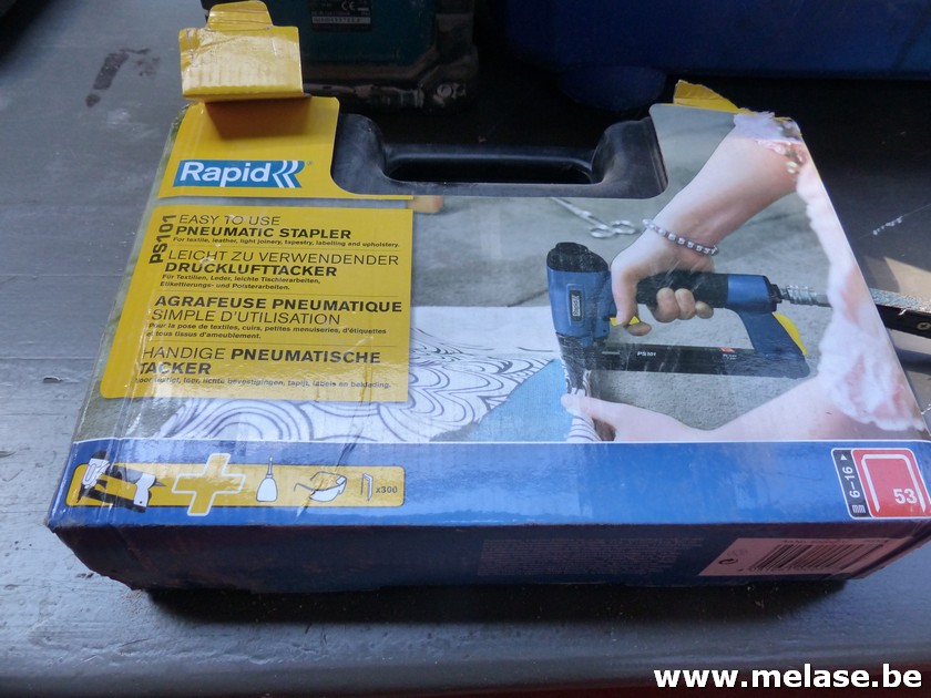 Luchtdruk niet/nagelpistool "Rapid"