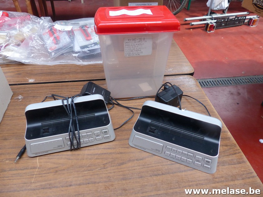 Wekkerradio's "Sony"