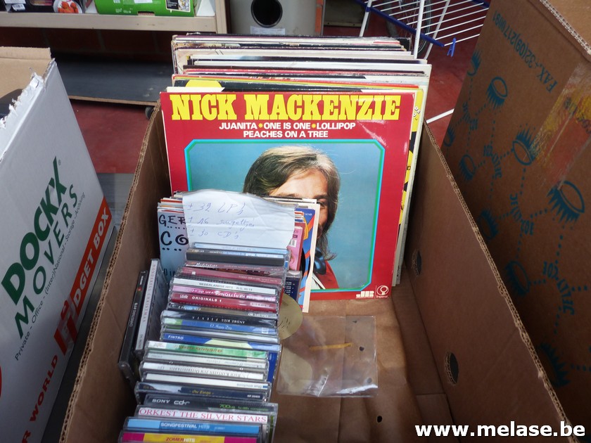 LP's - singles - CD's