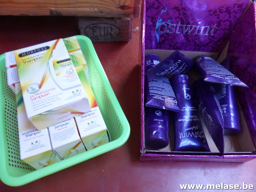 Shampoo en peeling gel