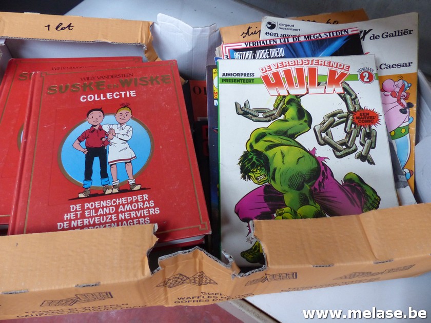 Partij strips "jaren 60"