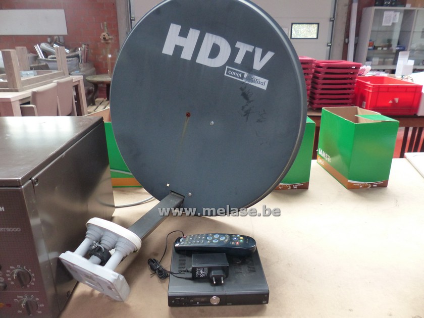 Satellietontvanger + schotel