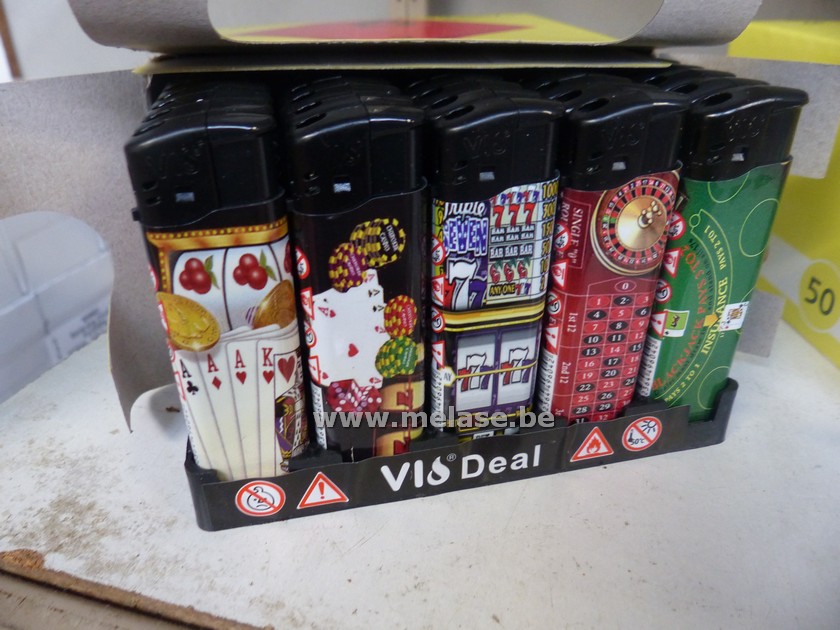 Aanstekers "Casino"