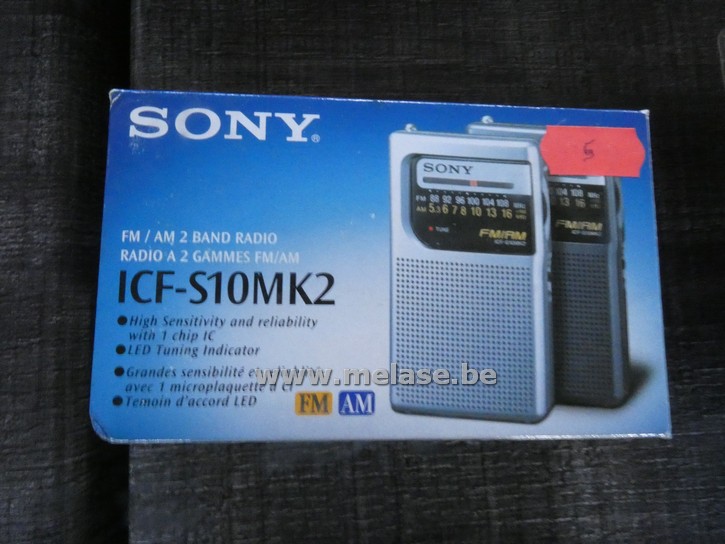 Draagbare radio "Sony"