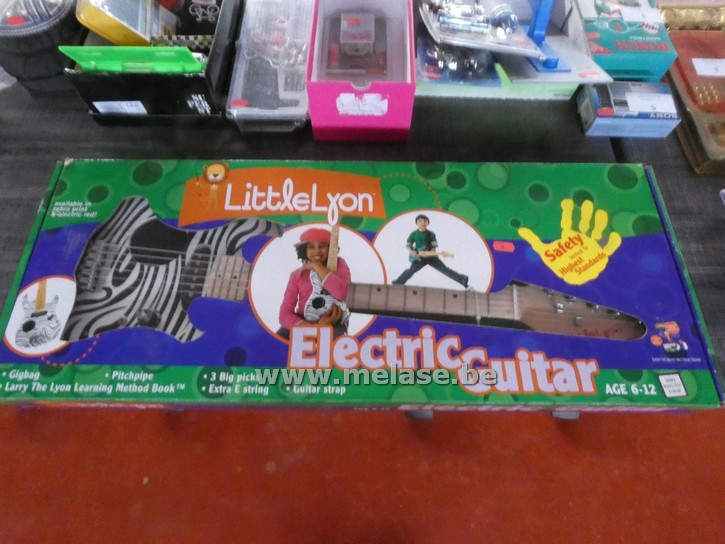 Elec. gitaar "Little Lyon Zebra"