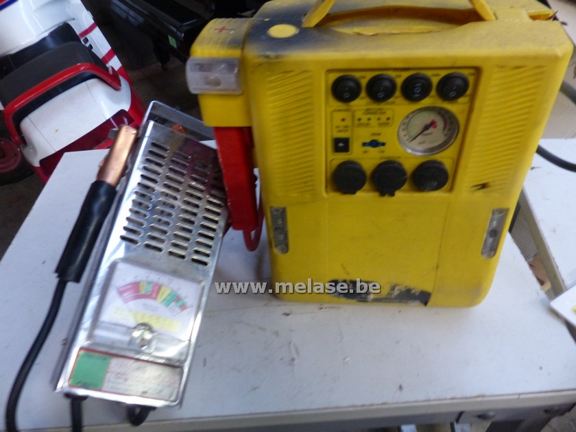 Startbooster + batterijmeter