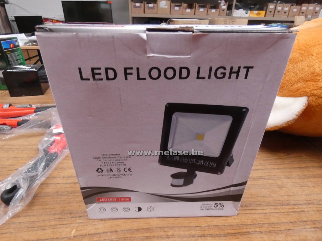 LEDstraler "met sensor"
