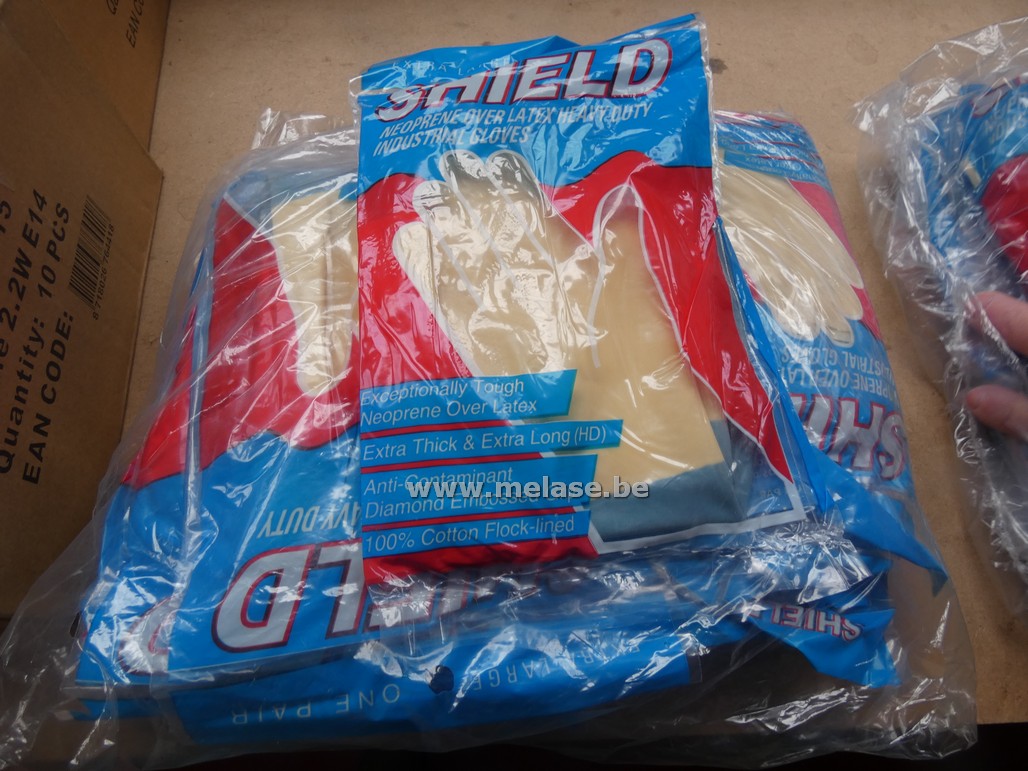 Latex handschoenen "Shield"