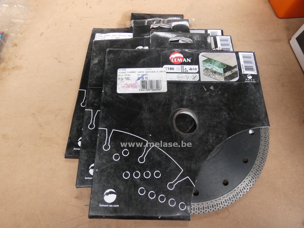 Diamant slijpschijven "18 cm"