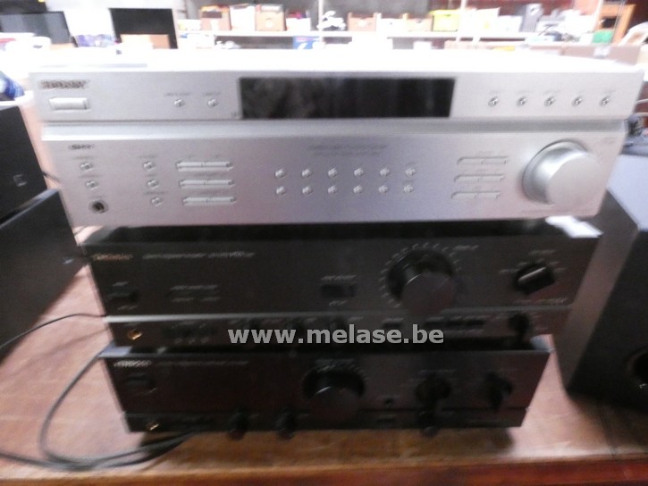 Versterkers "Sony - Technics - Kenwood""