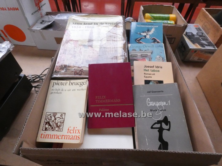 Doos diverse boeken