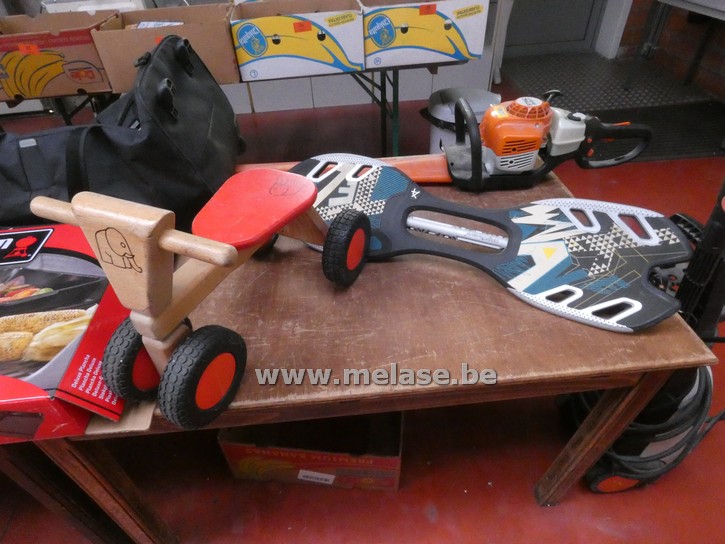 Waveboard "Oxelo" + loopfietsje