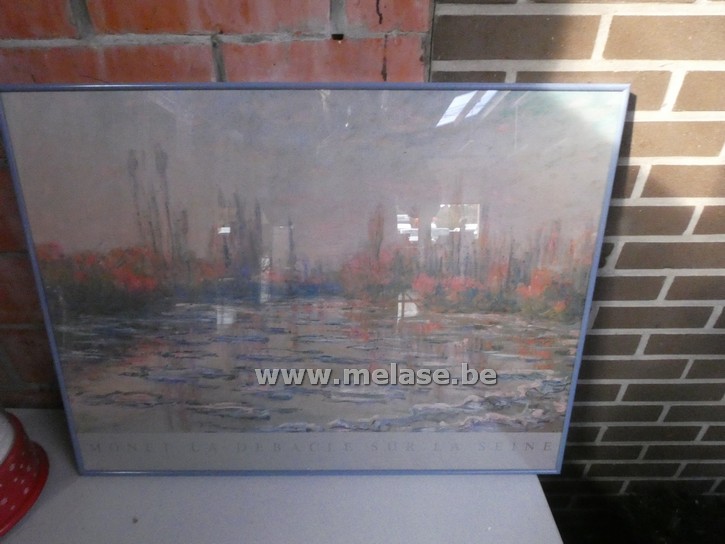 Prent in kader "Monet"