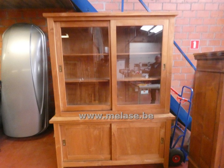 Vitrinekast "teak"