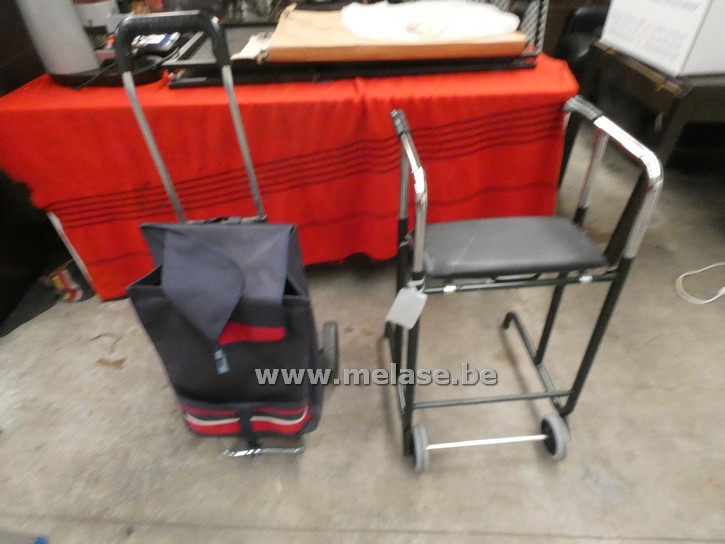 Looprekje + winkeltrolley