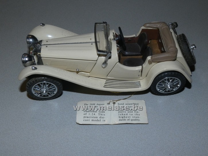 Miniatuurauto "Franklin Mint - Jaguar SS100"