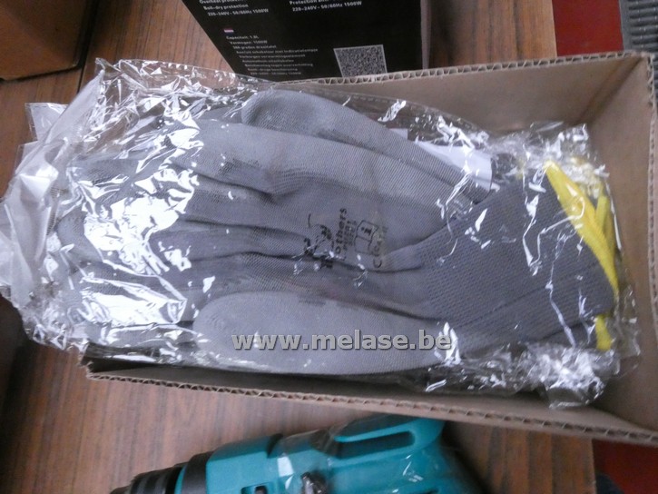 Werkhandschoenen "maat 9"