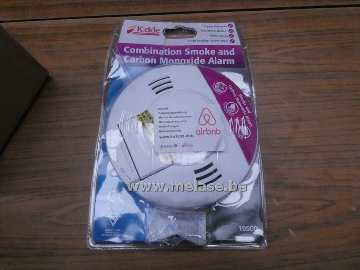 Rook- en monoxide alarm