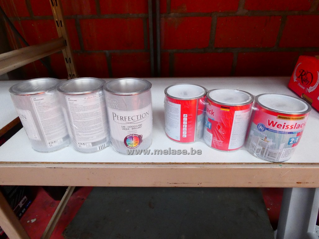 Witte verf