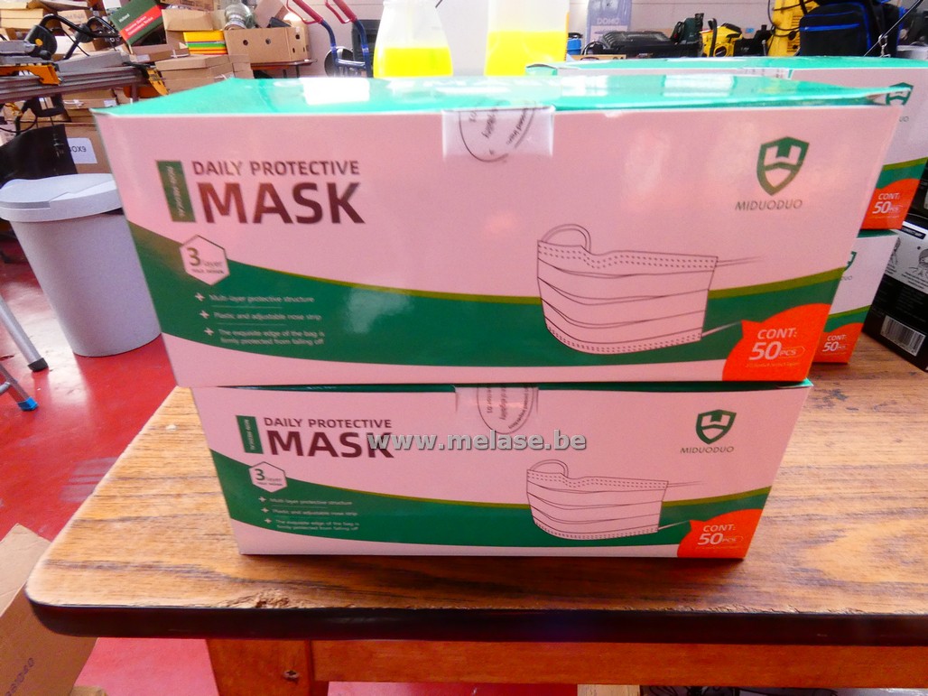 Mondmaskers "blauw"