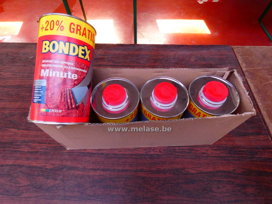 Snelafbijtmiddel "Bondex"
