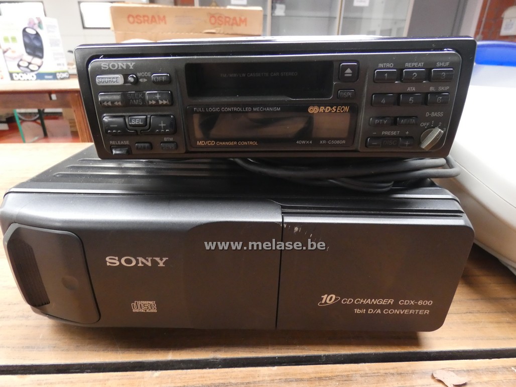 10 CD-lader "Sony"