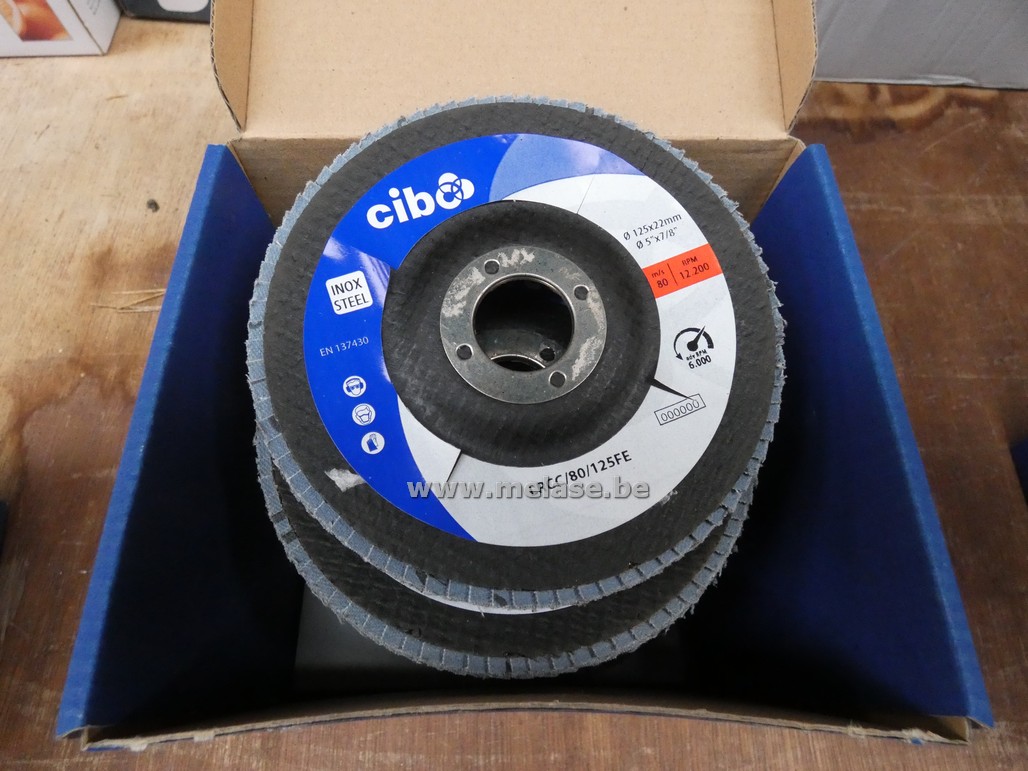Lamellenschijven "korrel 80"