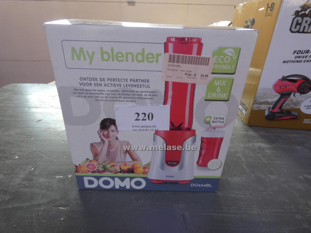 Blender "Domo - rood"