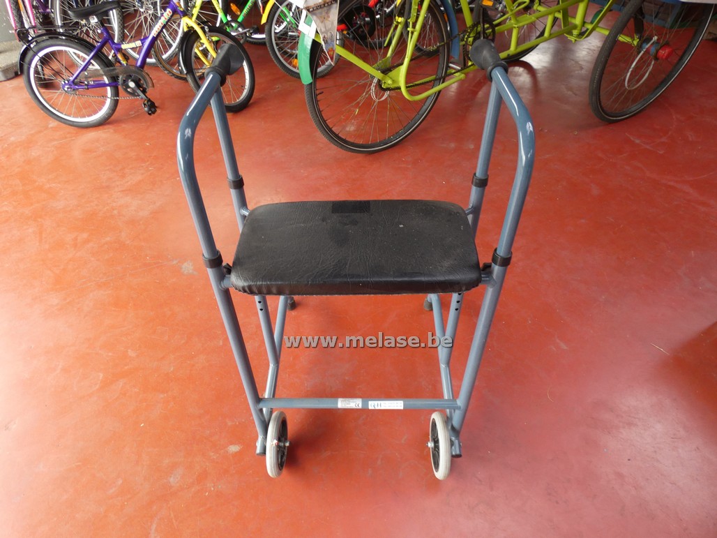 Rollator "grijs/blauw"