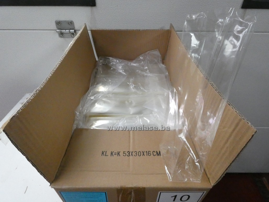 Transparante zakjes "100x60x280mm"