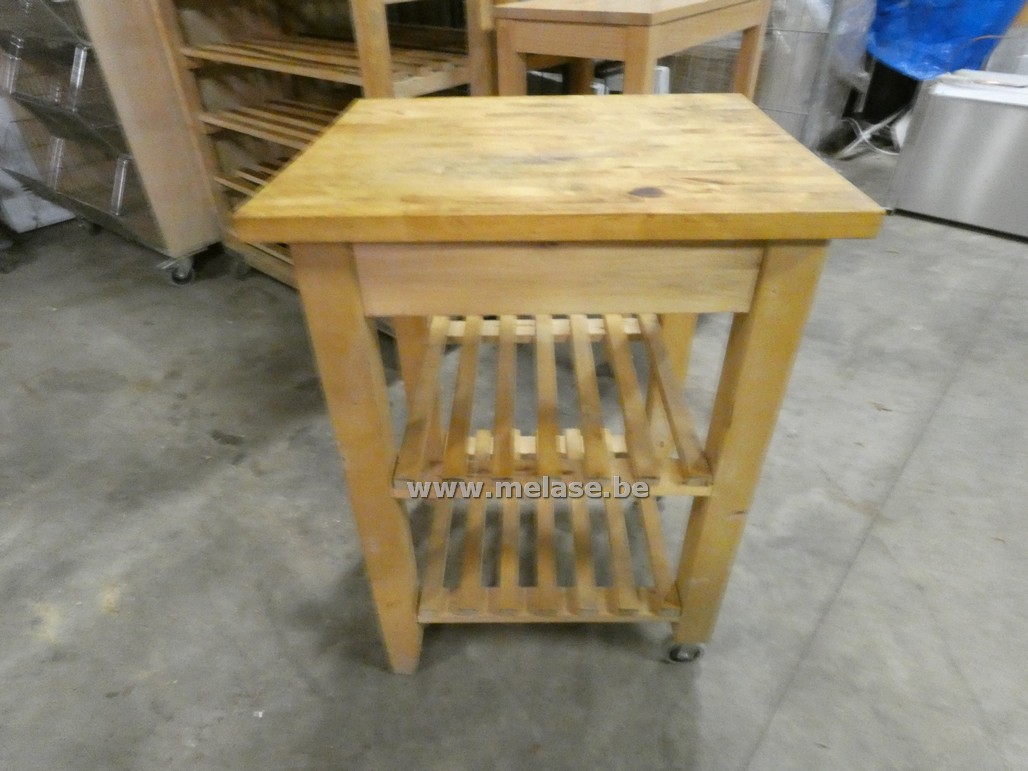 Houten werktafeltje