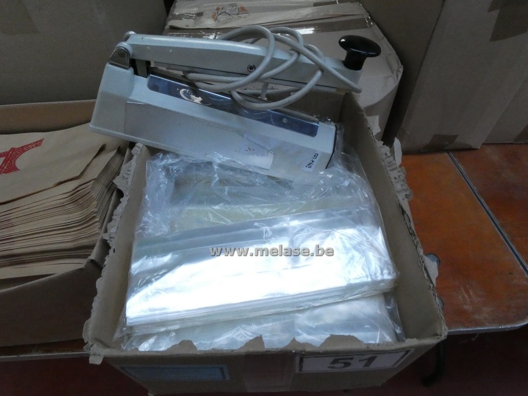 Transparante zakjes "81x51x250 mm"