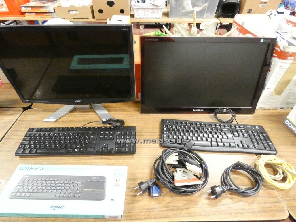 PC-schermen & klavieren