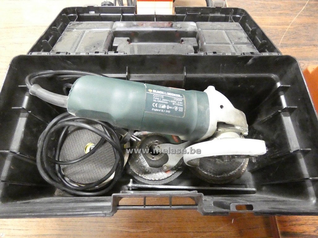 Haakse slijper "Black & Decker"