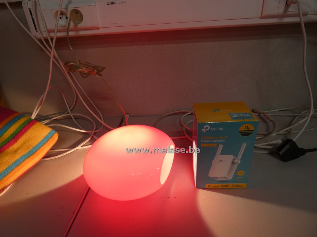 Tafellamp + TP-link