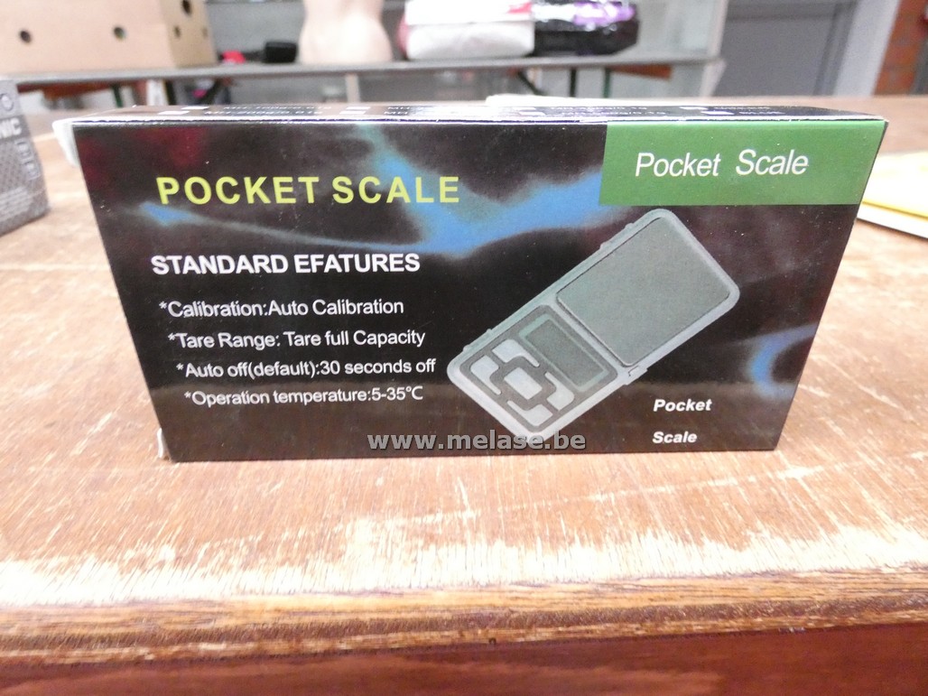 Pocket weegschaal